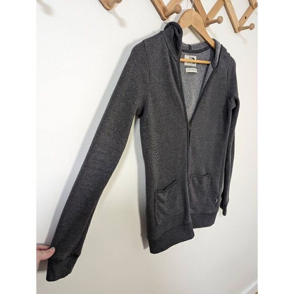 The North Face Gray Women's Cardigan Style Zip Sweater - Size Small - Picture 2 of 7